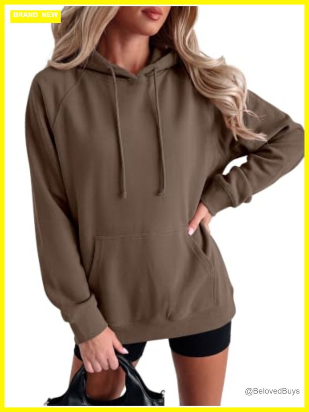 Women Oversized Hoodie Drawstring Pullover Sweatshirt Loose Fit